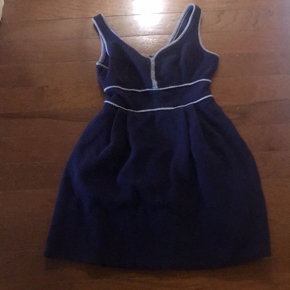 Navy blue dress